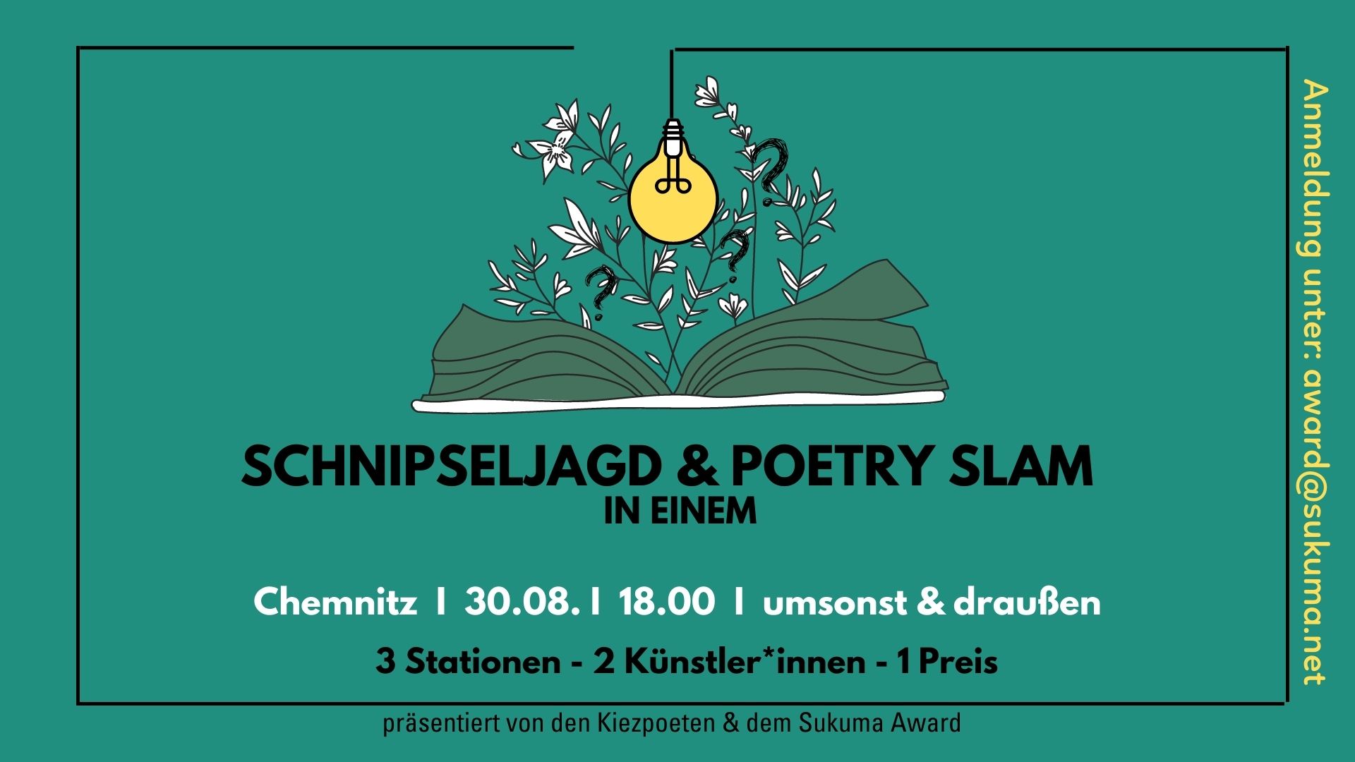 Schnipseljagd – Poetry Slam in Chemnitz