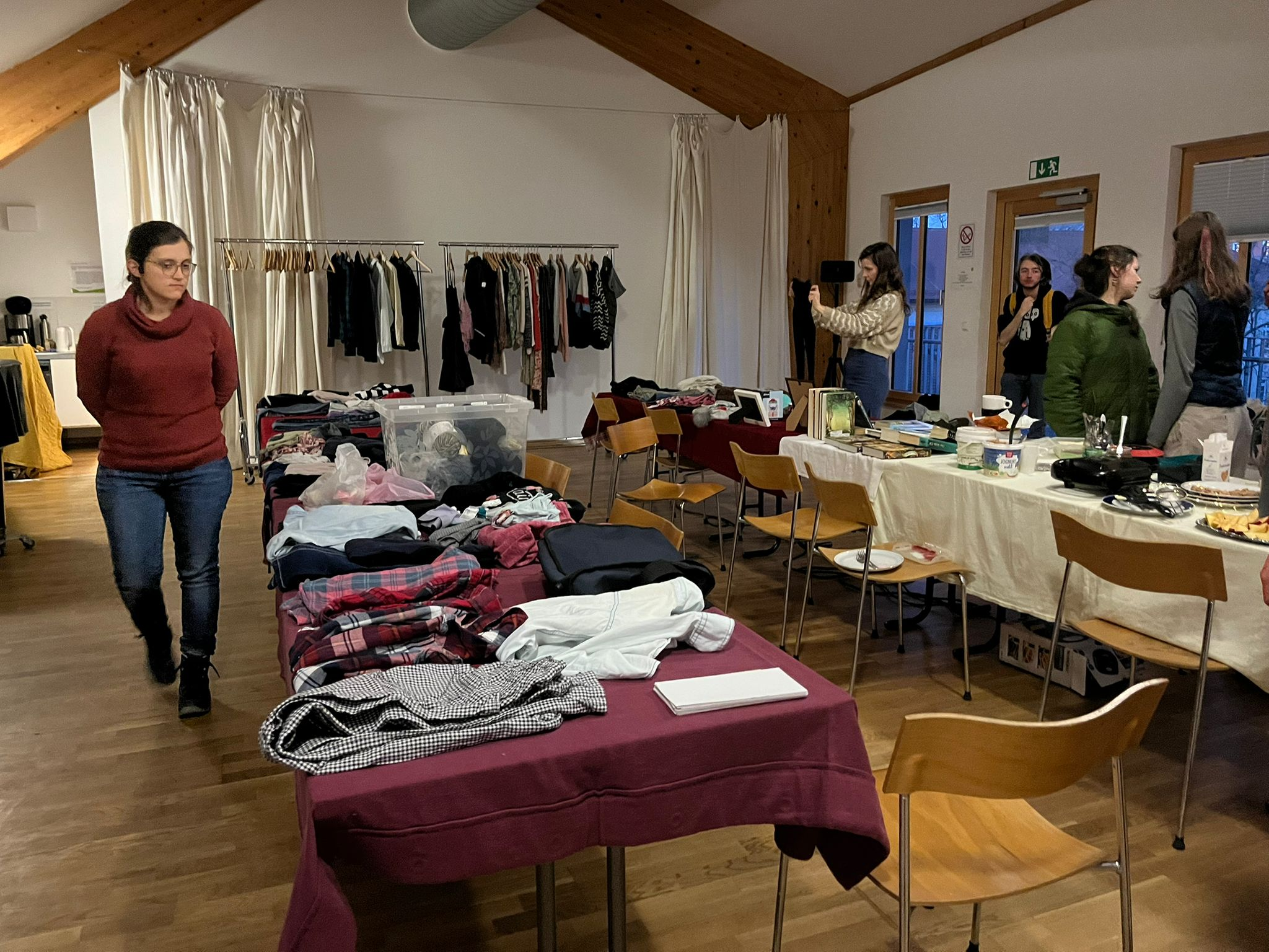 Kleidertauschparty in der Friedrichstadt