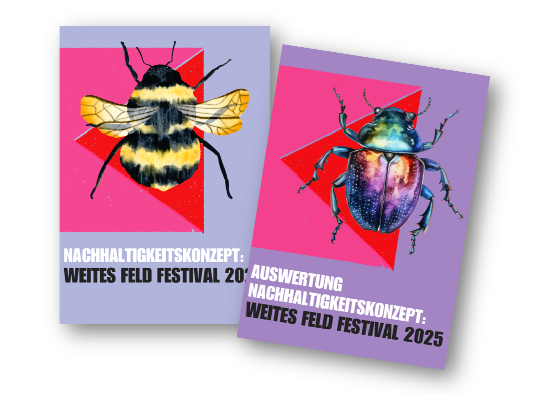 Nachhaltigkeitskonzept Weites Feld Festival 2025